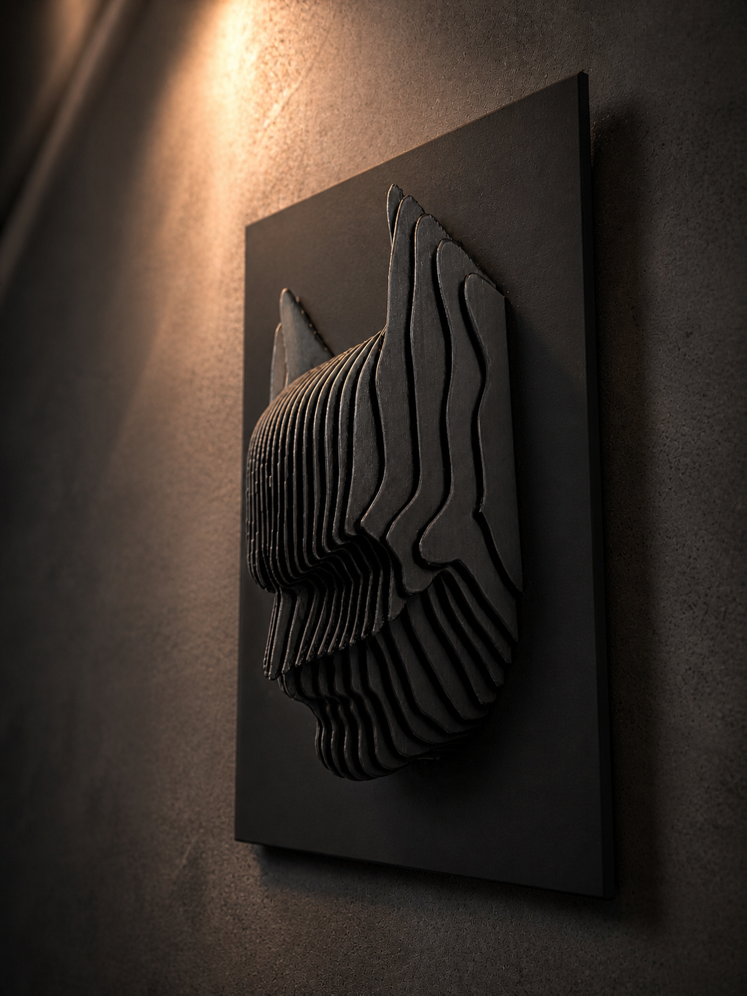 Layered wall art : BATMAN