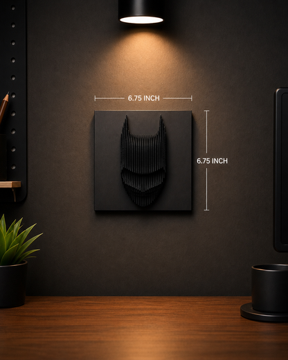 Layered wall art : BATMAN
